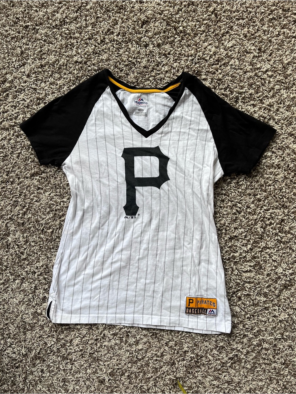 Majestic Pittsburgh Pirates Short Sleeve T Shirt